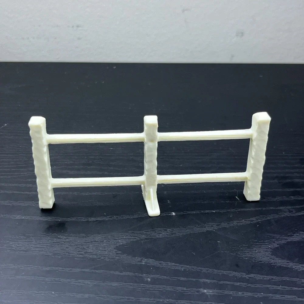 Vintage Fisher-Price Little People Farm #915 White Fence Replacement Part